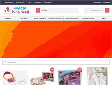 Tablet Screenshot of magazinprichindel.ro